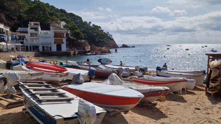 Costa Brava, in Tamariu